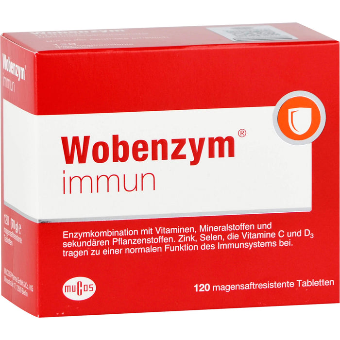 Wobenzym immun Tabletten, 120 pc Tablettes