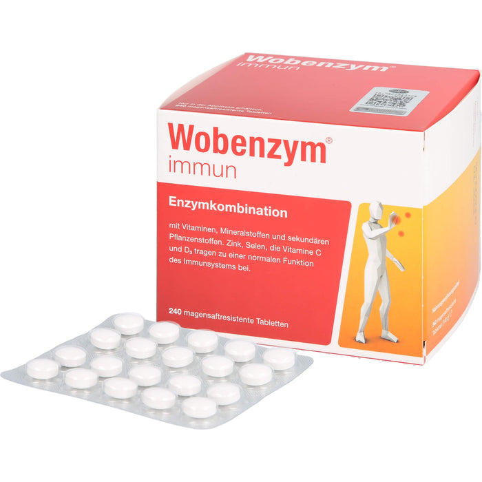 Wobenzym immun Tabletten, 240 pc Tablettes