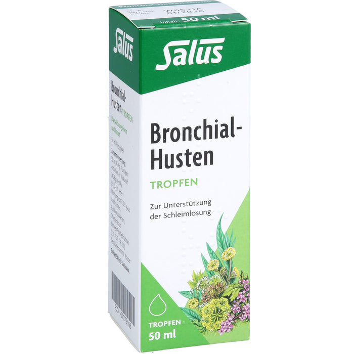 Salus Bronchial-Husten-Tropfen zur Unterstützung der Schleimlösung, 50 ml Lösung