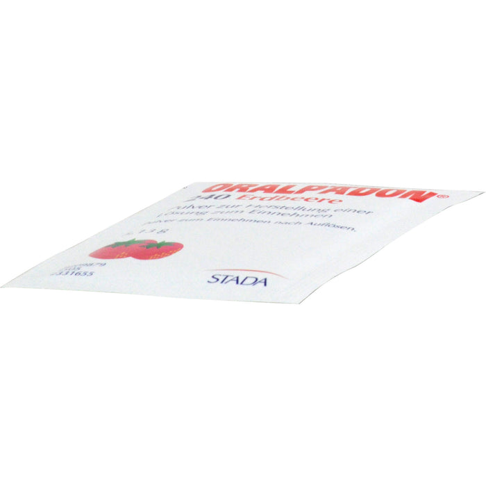 Oralpädon 240 Erdbeere Pulver, 10 pcs. Sachets