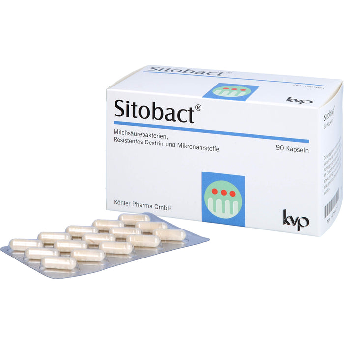 Sitobact Kapseln mit Milchsäurebakterien, 90 pc Capsules