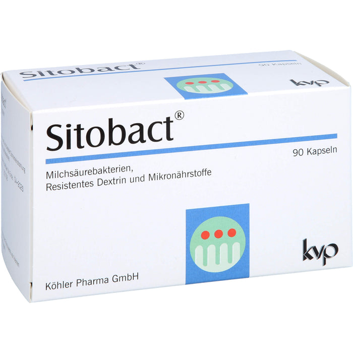 Sitobact Kapseln mit Milchsäurebakterien, 90 pcs. Capsules