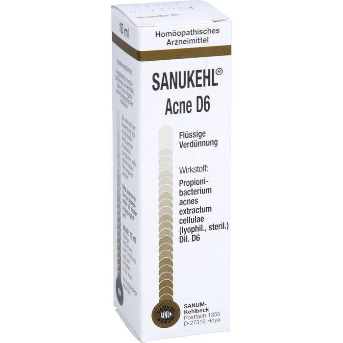 Sanukehl Acne D 6 Tropf., 10 ml TRO