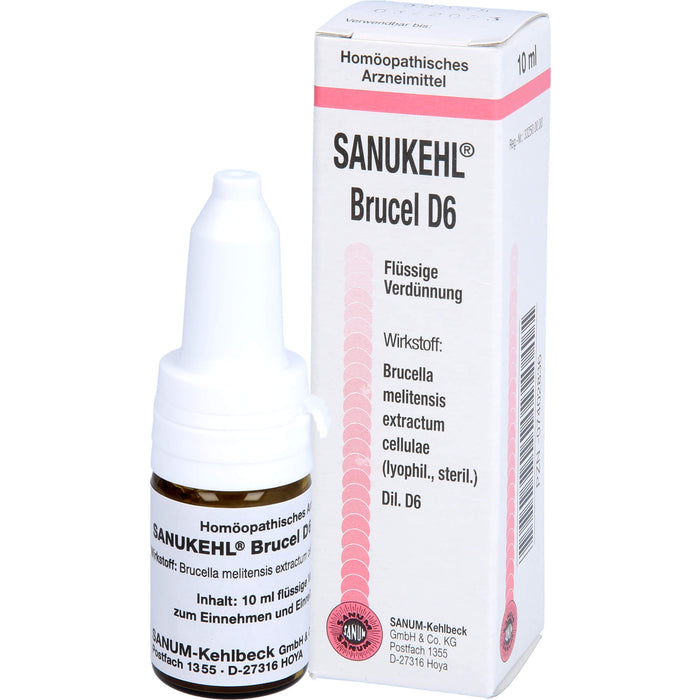 SANUKEHL Brucel D6 flüssige Verdünnung, 10 ml Lösung