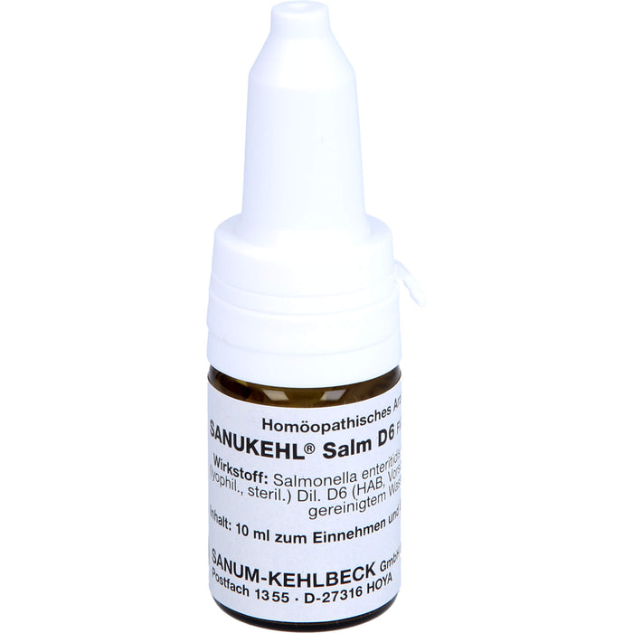 Sanukehl Salm D6 flüssige Verdünnung, 10 ml Solution