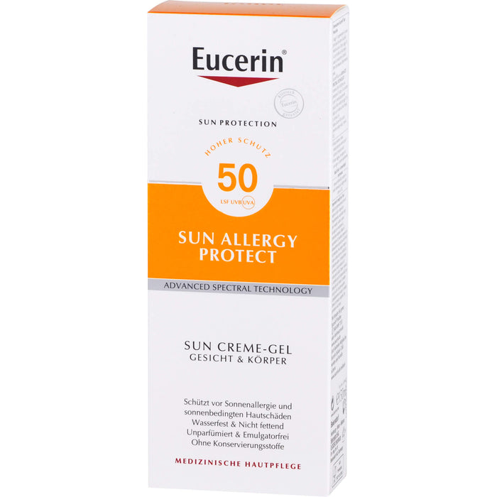 Eucerin Sun Protection Allergy Protect Sun Creme-Gel LSF 50, 150 ml Creme