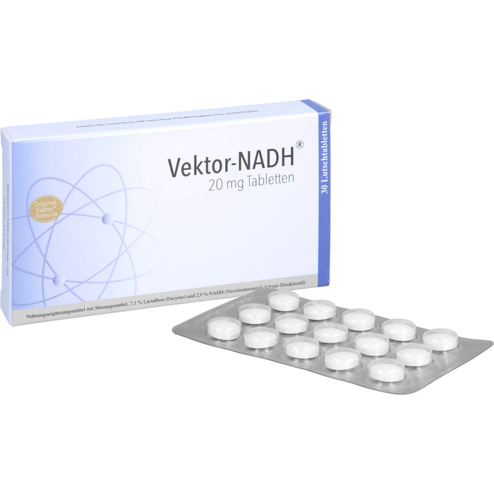 VEKTOR NADH 20mg, 30 St LUT