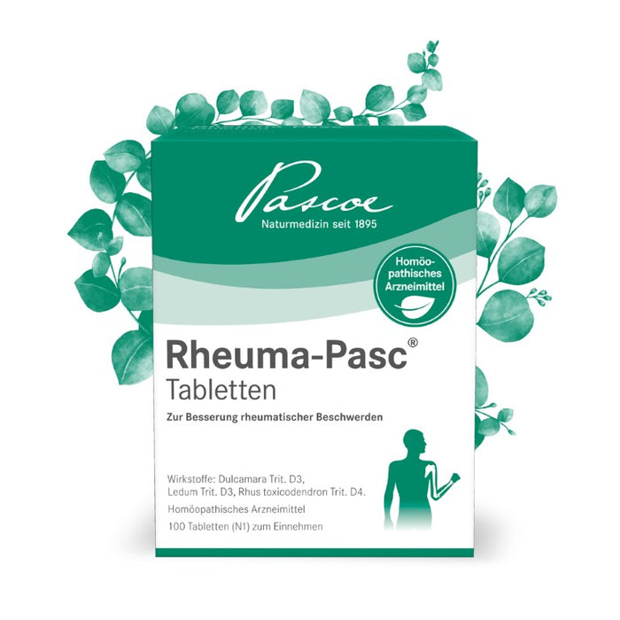 Rheuma-Pasc Tabletten bei rheumatischen Beschwerden, 100 pcs. Tablets