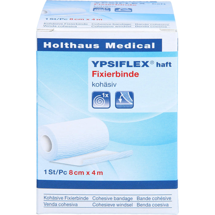 Fixierbinde YPSIFLEX haft 8cmx4m, 1 St BIN