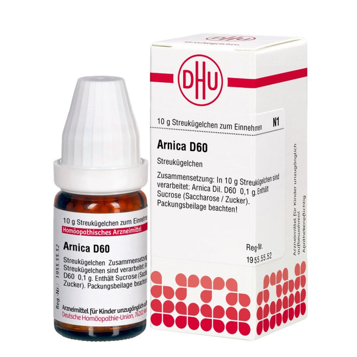 DHU Arnica D60 Streukügelchen, 10 g Globules