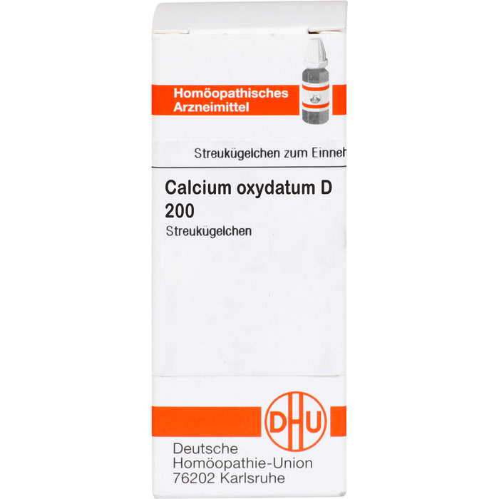 Calcium oxydatum D200 DHU Globuli, 10 g Globuli