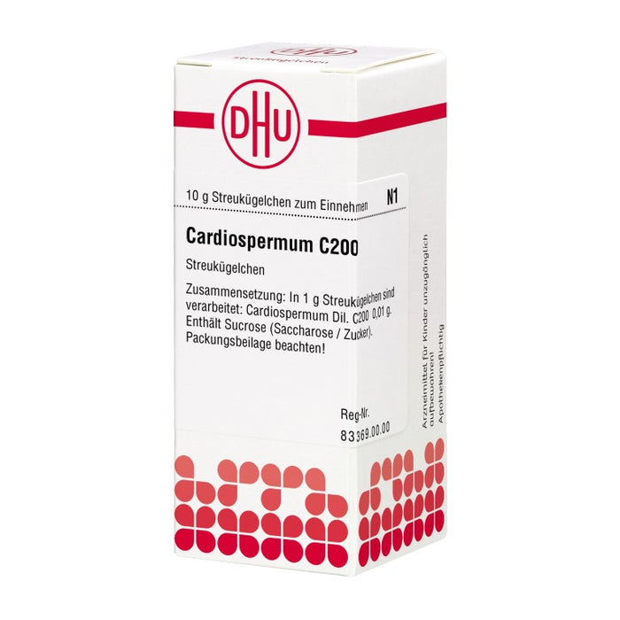 DHU Cardiospermum C200 Streukügelchen, 10 g Globuli