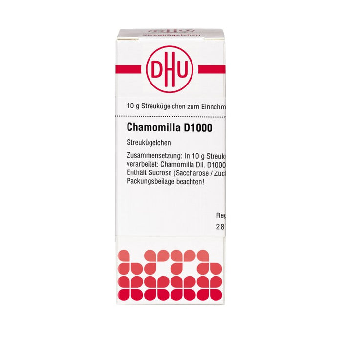 DHU Chamomilla D1000 Streukügelchen, 10 g Globuli