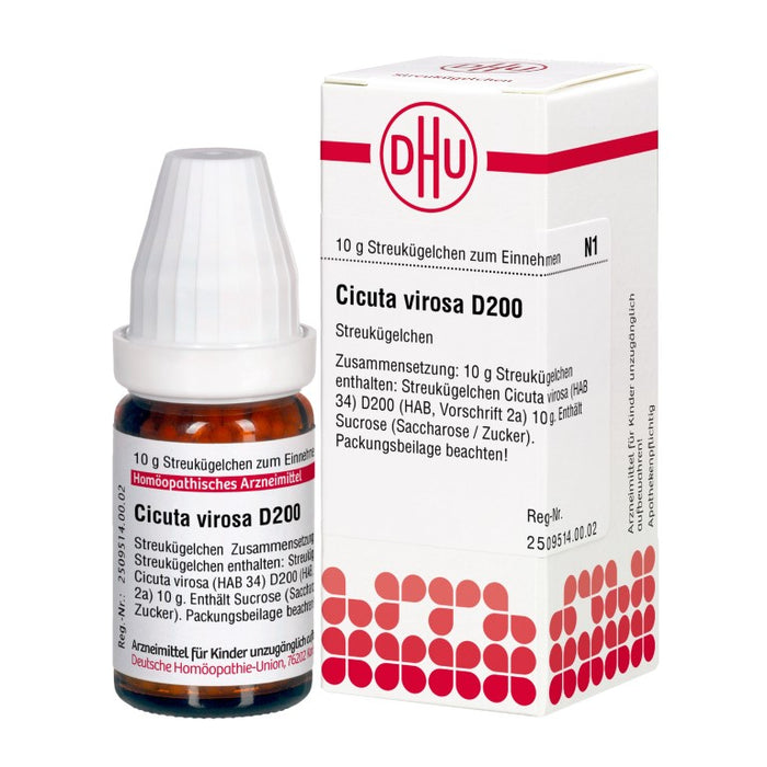 DHU Cicuta virosa D200 Streukügelchen, 10 g Globules