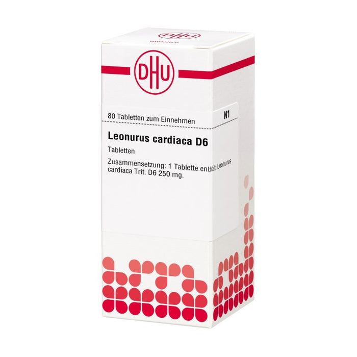 DHU Leonurus cardiaca D 6 Tabletten, 80 pcs. Tablets