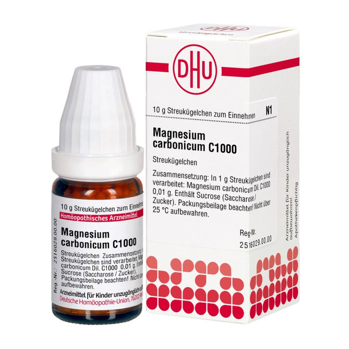 DHU Magnesium carbonicum C1000 Streukügelchen, 10 g Globules