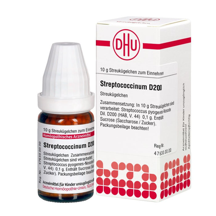 DHU Streptococcinum D200 Streukügelchen, 10 g Dispersion