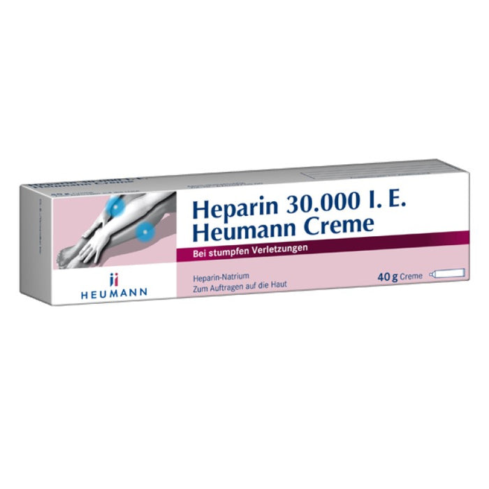 Heparin 30.000 I.E. Heumann Creme, 40 g Cream