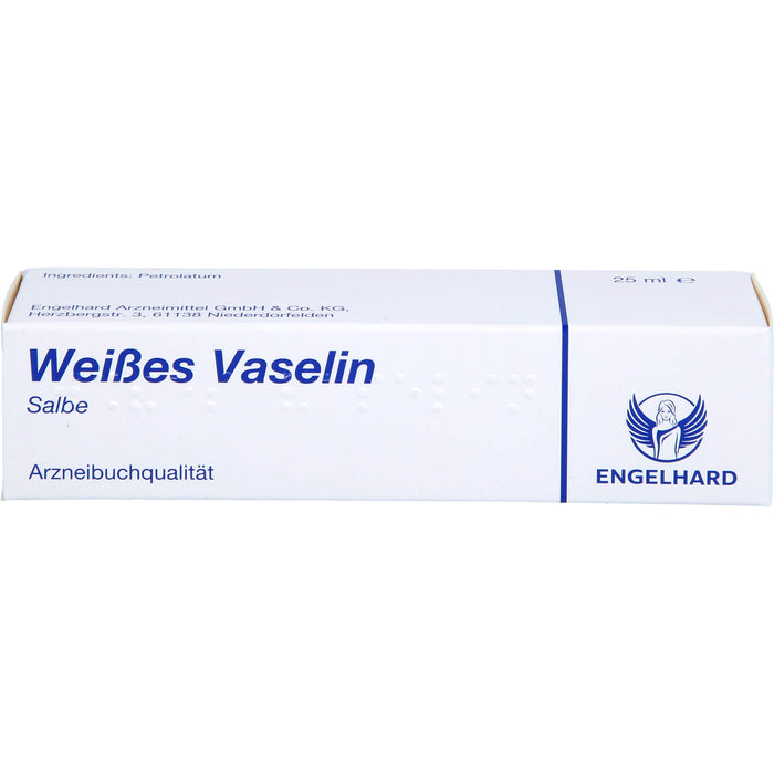 ENGELHARD ARZNEIMITTEL Weißes Vaselin Salbe, 25 ml Onguent