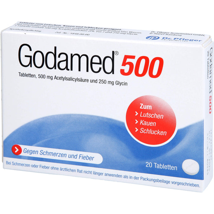 Godamed 500 mg Tabletten, 20 pc Tablettes