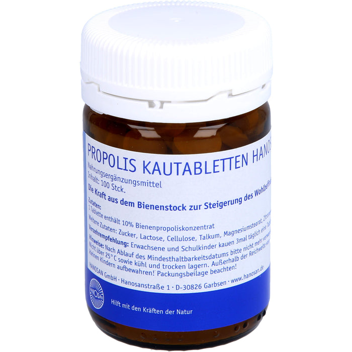 Propolis Kautabletten HANOSAN, 100 pc Tablettes