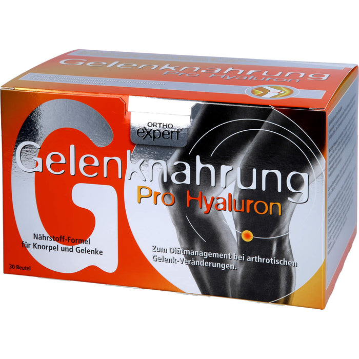 Orthoexpert Gelenknahrung Pro Hyaluron Pulver, 30 pc Sachets