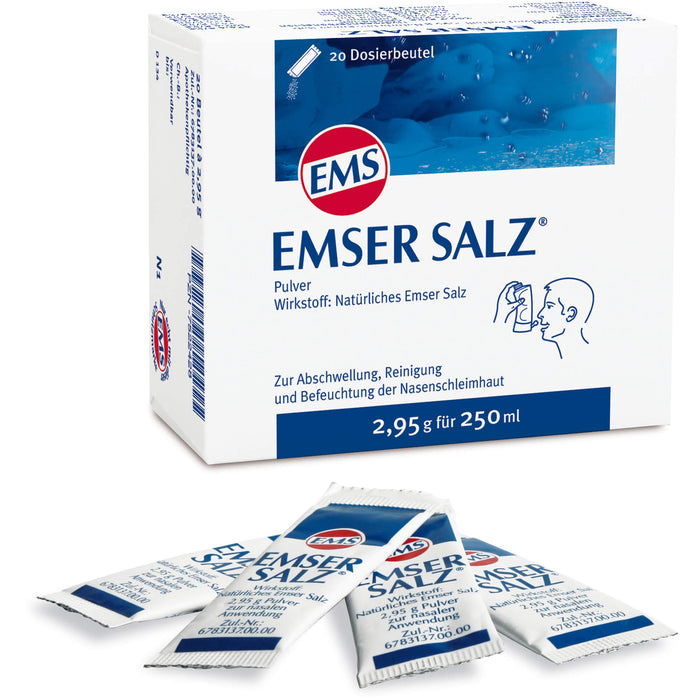 EMSER SALZ Dosierbeutel, 20 St. Beutel