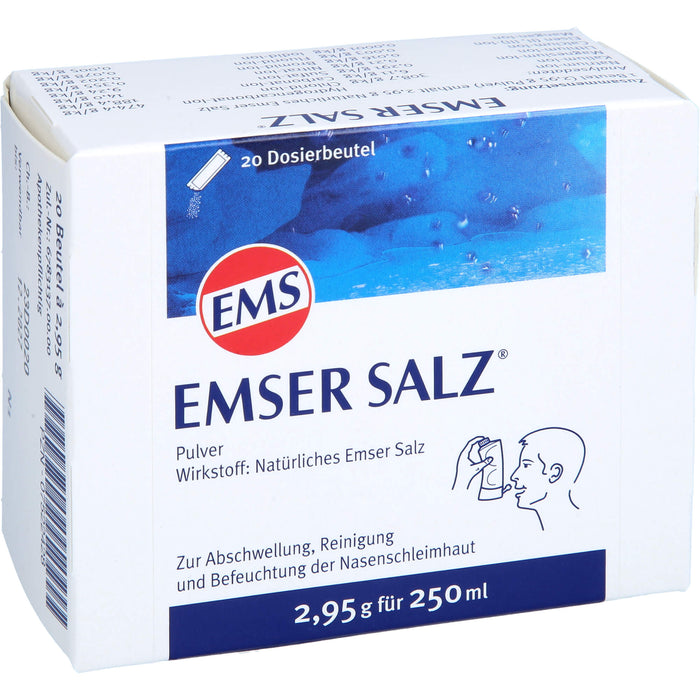 EMSER SALZ Dosierbeutel, 20 St. Beutel