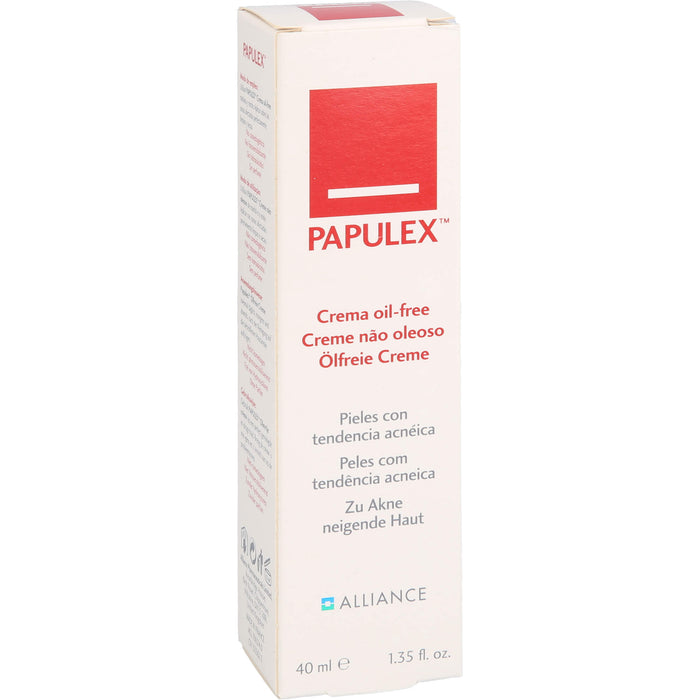 PAPULEX ölfreie Creme, 40 ml Crème