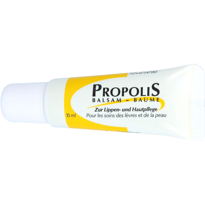 Propolis Lippenbalsam zur Pflege der Lippen und auch für kleinere, gereizte Hautpartien, 10 ml Crème