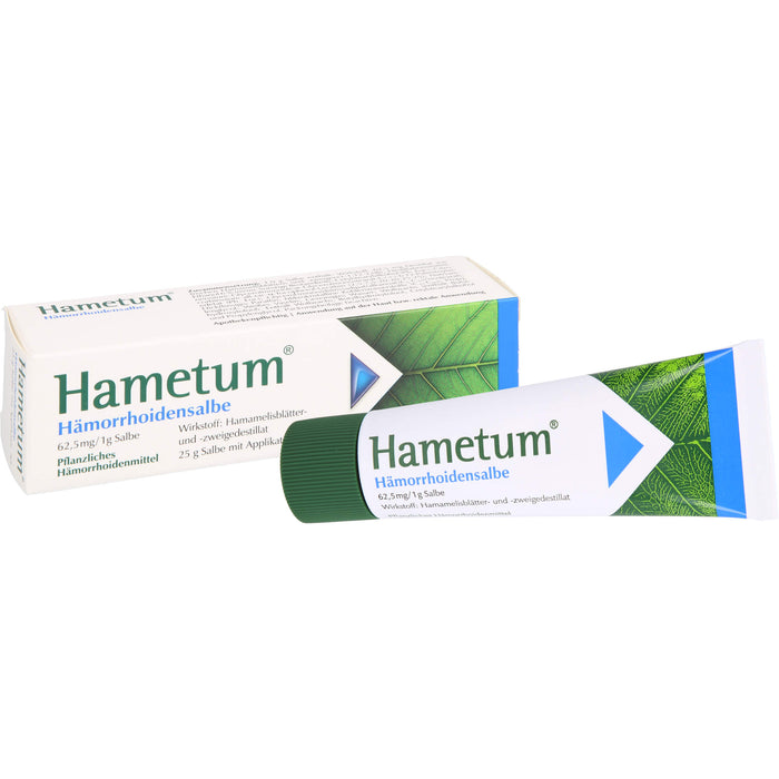 Hametum Hämorrhoidensalbe, 25 g Onguent