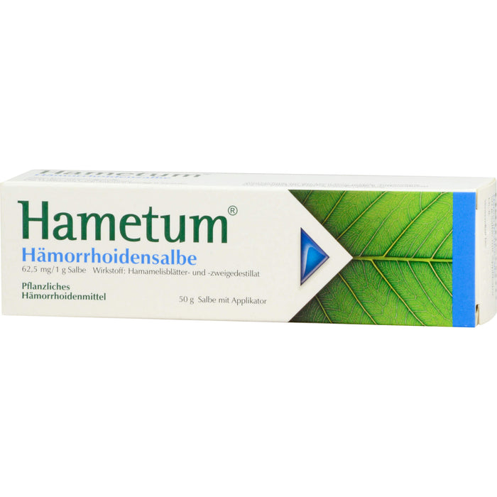 Hametum Hämorrhoidensalbe, 50 g Salbe