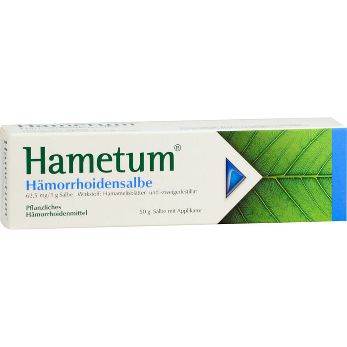 Hametum Hämorrhoidensalbe, 50 g Salbe