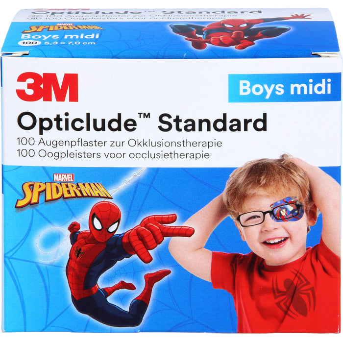 3M Opticlude Standard Boys Midi Disney Augenpflaster, 100 pcs. Patch