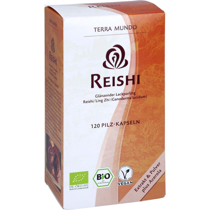 Terra Mundo Reishi Pilz Kapseln, 120 pc Capsules