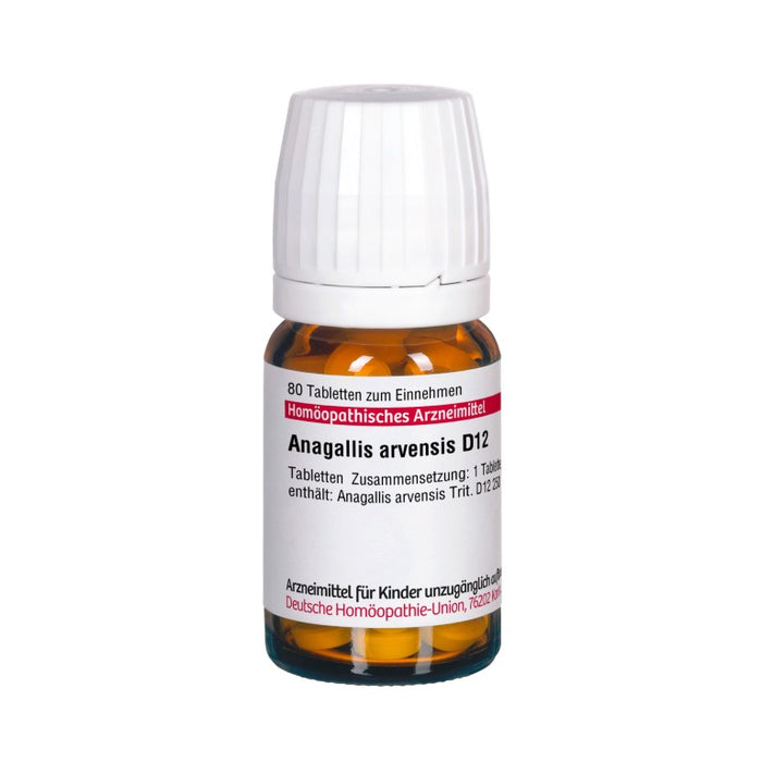 Anagallis arvensis D12 DHU Tabletten, 80 St. Tabletten