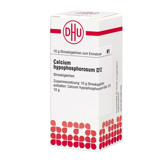 DHU Calcium hypophosphorosum D12 Streukügelchen, 10 g Globules