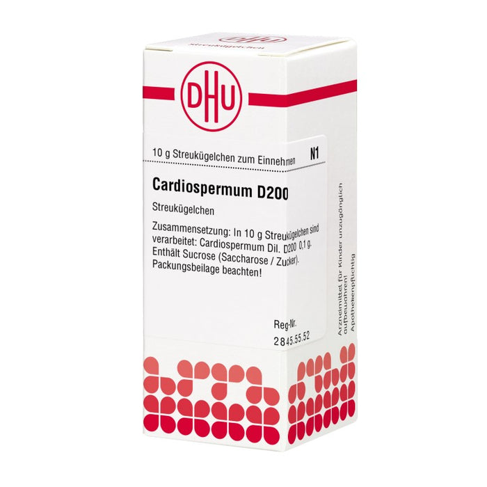 DHU Cardiospermum D200 Streukügelchen, 10 g Globuli