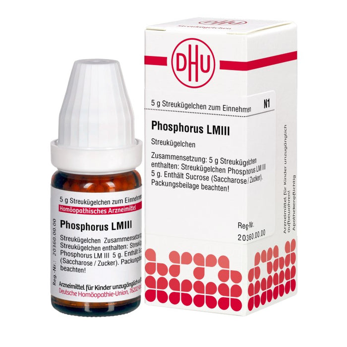 Phosphorus LM III DHU Globuli, 5 g Globuli