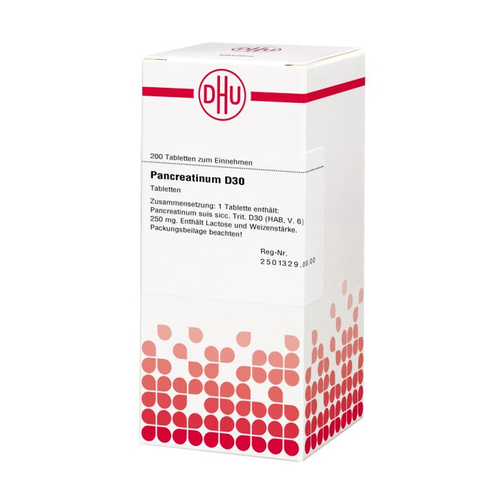 DHU Pancreatinum suis D30 Tabletten, 200 St. Tabletten