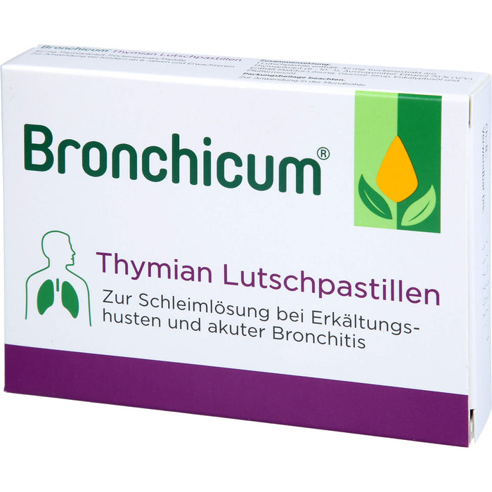 Bronchicum Thymian Lutschpastillen, 20 pcs. Tablets