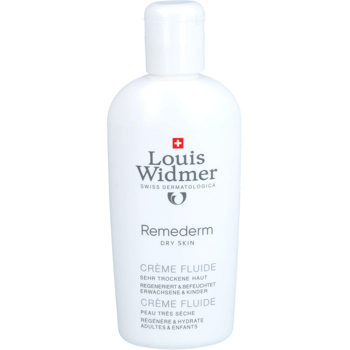 Widmer Remederm Creme Fluide unparfümiert für sehr trockene Haut, 200 ml Creme