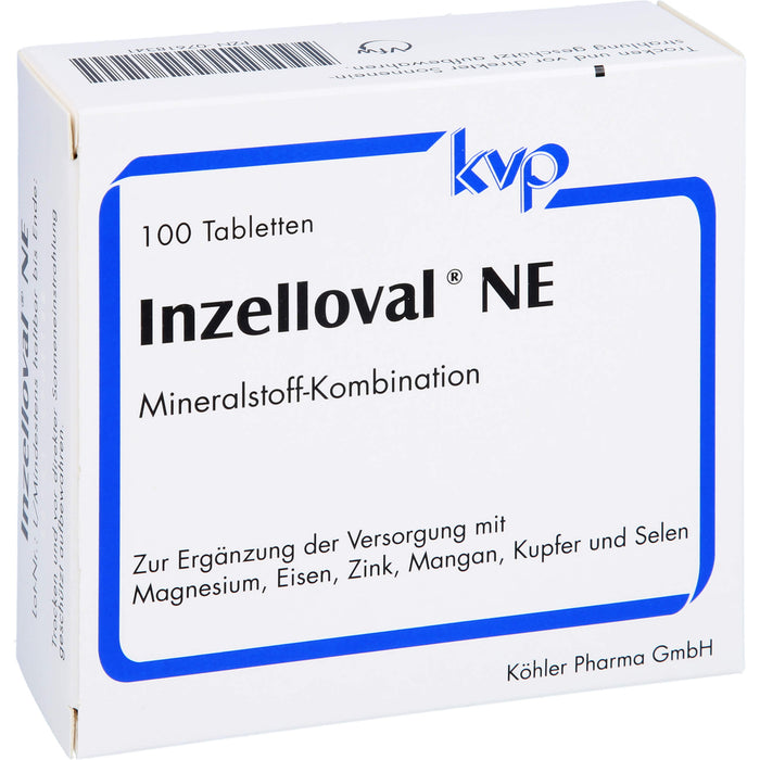 Inzelloval NE Mineralstoff-Kombination Tabletten, 100 St. Tabletten