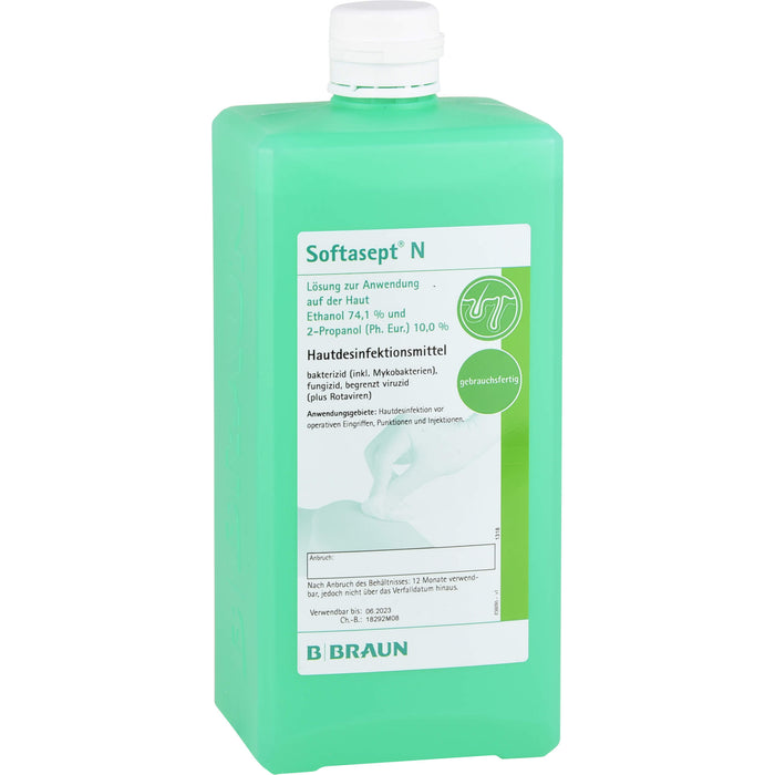 Softasept N farblos Dosierflasche, 10X1000 ml LOE