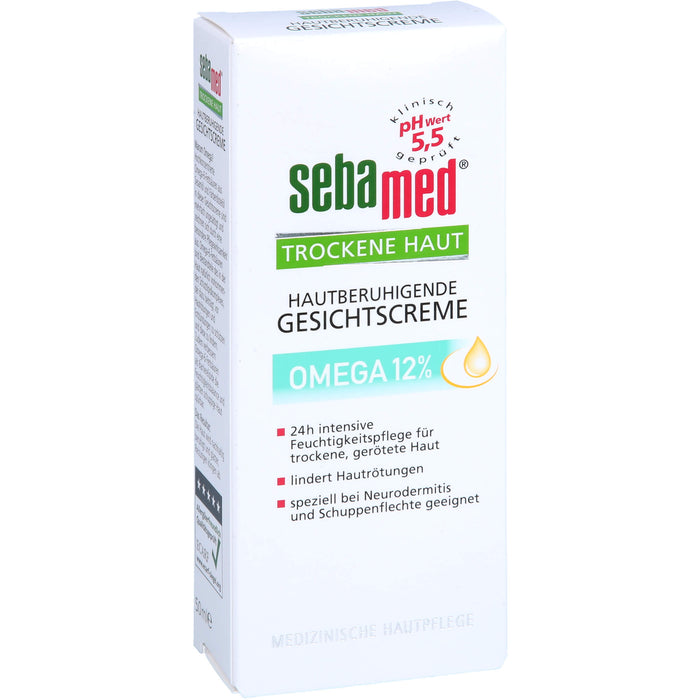 Sebamed für trockene Haut Omega 12% Gesichtscreme, 50 ml Crème