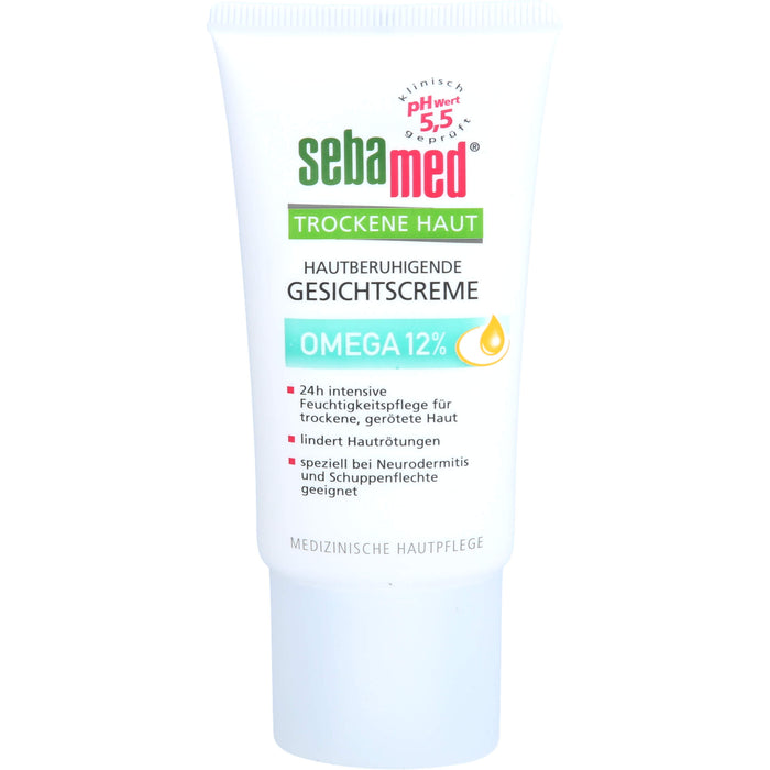 Sebamed für trockene Haut Omega 12% Gesichtscreme, 50 ml Crème