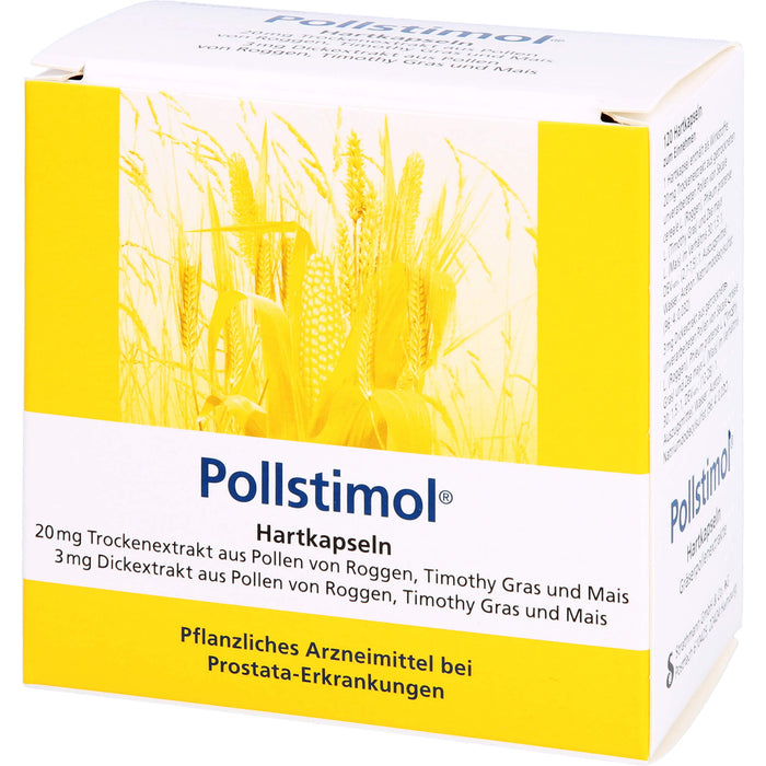 Pollstimol Hartkapseln bei Prostata-Erkrankungen, 120 pc Capsules