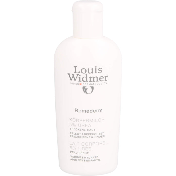 Louis Widmer Remederm Körpermilch 5 % Urea, 200 ml Creme