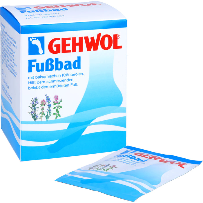 GEHWOL Fußbad 10 Portionsbeutel, 200 g Bath additive