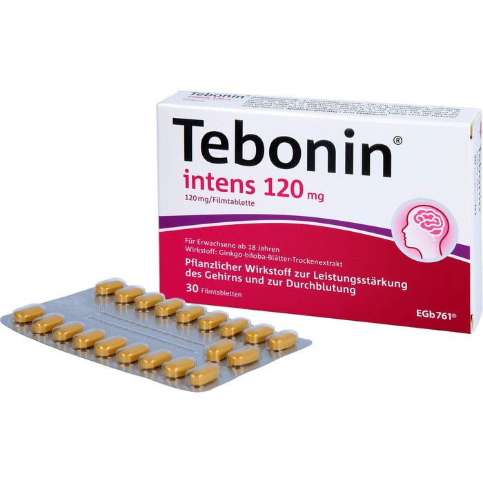 Tebonin intens 120 mg Filmtabletten, 30 St. Tabletten